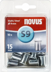 Keermeneet teras M6x14,5 mm, 10 tk, (045-0046) Novus