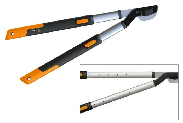 Oksalõikur Fiskars SmartFit L86, teleskoop käepidemed
