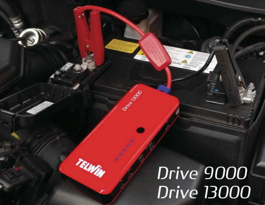 Käivitusabi/akupank Drive 1500 (Li-Polymer) 12 V, Telwin - Pilt 5
