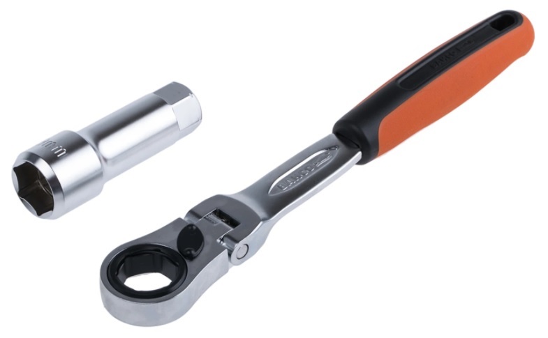 Padrunite ja otsakute kmpl, läbivad, 10-24 mm, 53 osa, Bahco - Pilt 3