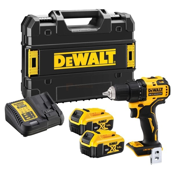 Akulööktrell DCD708P2T-QW, komplekt, 2x5,0 Ah, DeWalt