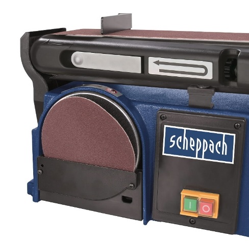 Lint- ja ketaslihvmasin BTS900+lihvkettad, -paber, Scheppach - Pilt 4