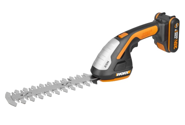 Akumurukäärid WG801E koos põõsatrimmiteraga, 20 V, WORX - Pilt 3
