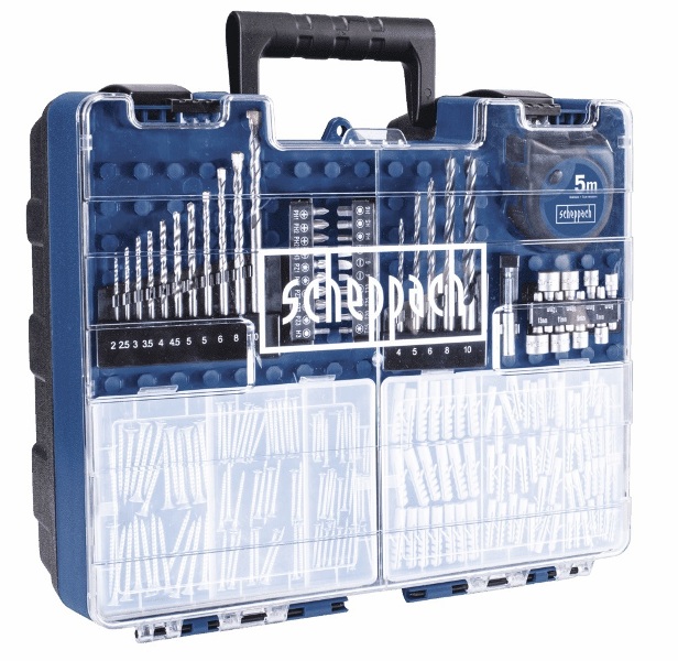 Löögiga akutrell DTB-20ProS, komplekt 206 osa, Scheppach - Pilt 4