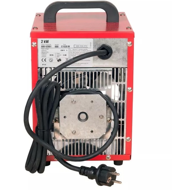 Soojapuhur elektriline, 2 kW 230 V, RED - Pilt 2