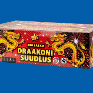 Ilutulestiku patarei DRAAKONI SUUDLUS, 200 lasku