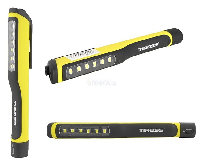 Taskulamp Tiross TS-1118, 6+1 LED - Pilt 2