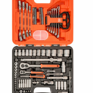 Padrunite ja otsakute kmpl S910,  1/4", 1/2" , 91 osa, Bahco
