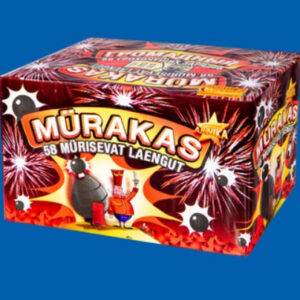 Ilutulestiku patarei MÜRAKAS, 58 lasku