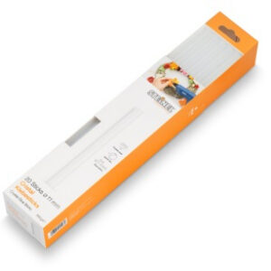 Liimipulgad 11x250 mm, läbipaistvad, 10 tk/pk