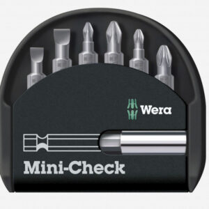 Otsakute komplekt Wera Mini-Check, 7 osa