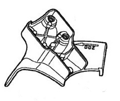 Saekettakaitse komplekt Ø 200 mm, FS 91-240 - Pilt 2