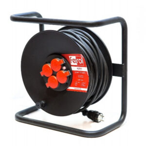 Pikendusjuhe-kaablitrummel 50 m, RN3G2.5, 4x220 V