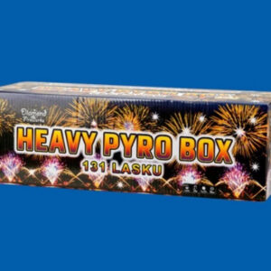 Ilutulestiku patarei HEAVY PYRO BOX, 131 lasku