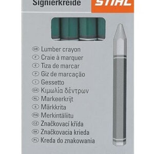 Märkekriit roheline märjale ja kuivale puule 12 tk/pk, STIHL