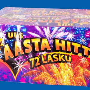 Ilutulestiku patarei AASTA HITT, 72 lasku