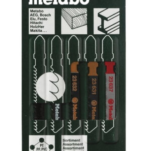 Tikksaeterade komplekt (puit, plast, metall), 5 tk, Metabo