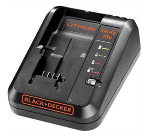 Akulaadija 14,4/18 V Li-Ion akudele, 1A, Black+Decker