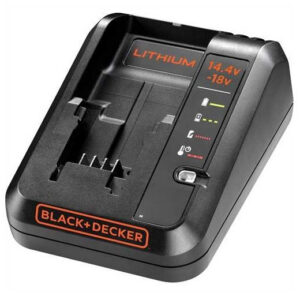 Akulaadija 14,4/18 V Li-Ion akudele, 1A, Black+Decker