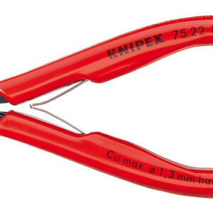 Külglõiketangid elektrikule 125 mm, vedruga, KNIPEX